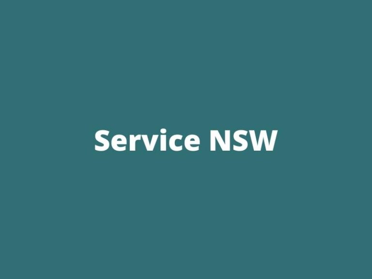 Service NSW