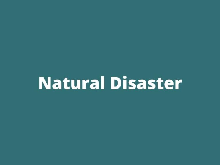 Natural Disaster - Services Australia