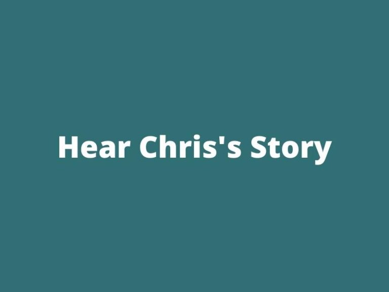 Hear Chris's story - Lifeline